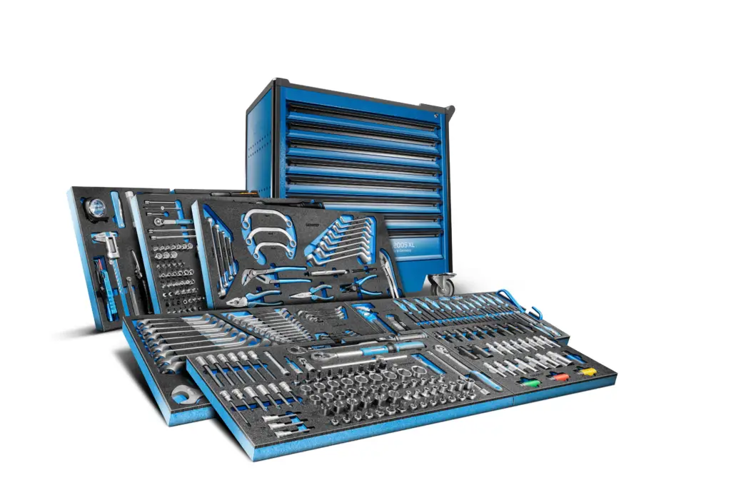 Produktbild: Werkzeugwagen mit PKW Sortiment